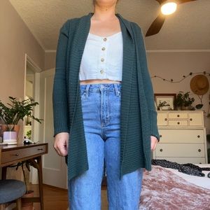 Long airy cardigan from anthropologie